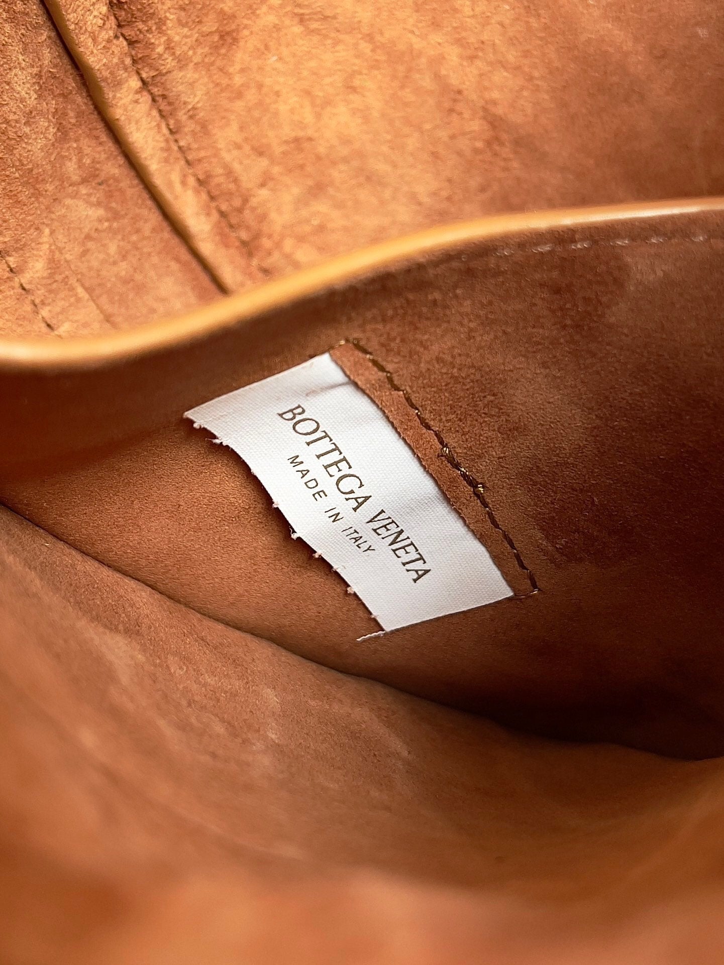 Bottega Veneta BV SMALL DROP 32CM BROWN LAMBSKIN