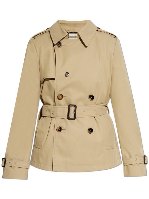 Burberry Burberry Short Trench Coat, Women's, Green