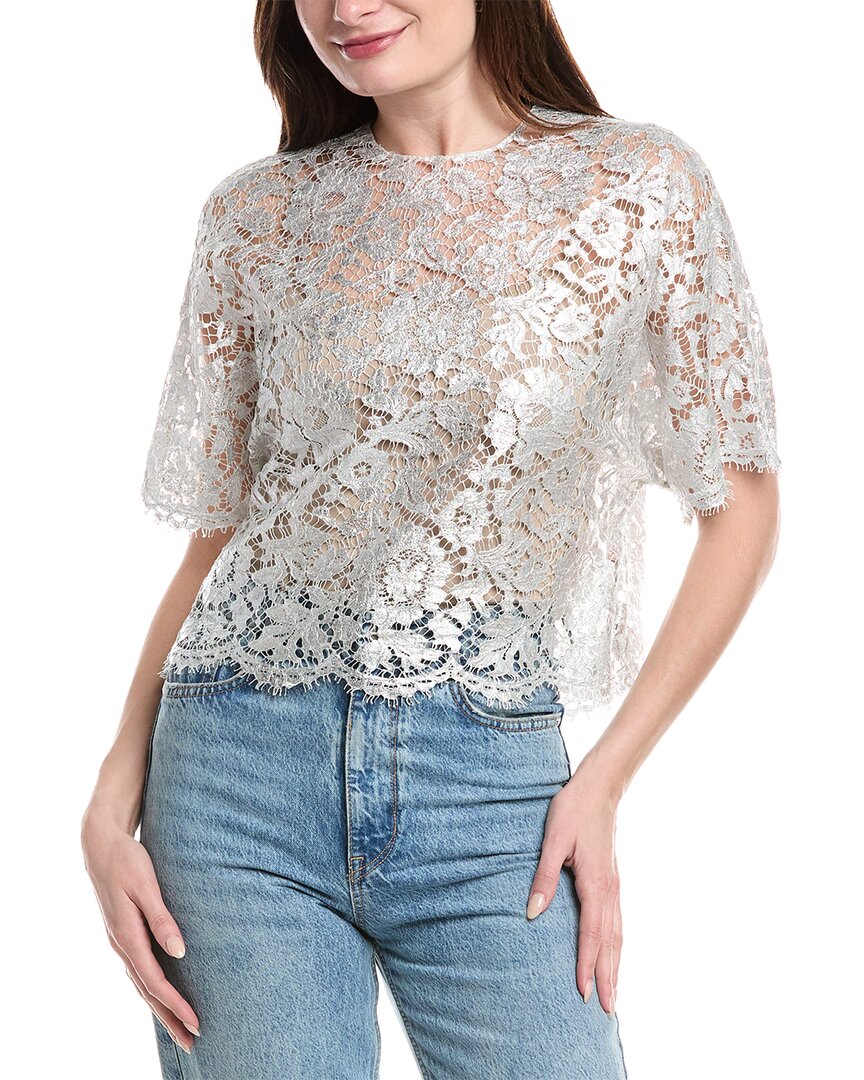 Valentino Top Silver