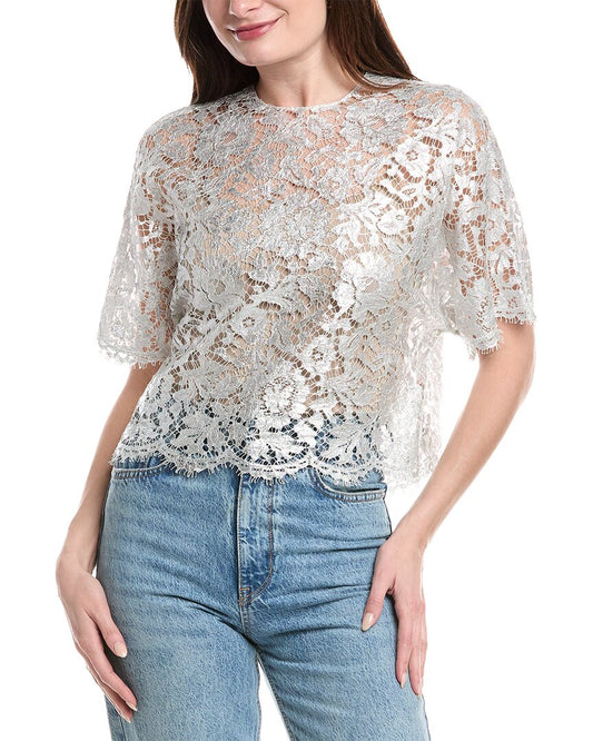 Valentino Top Silver