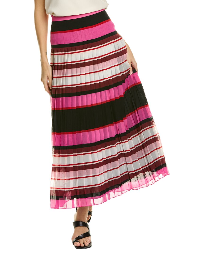 Valentino Silk Midi Skirt