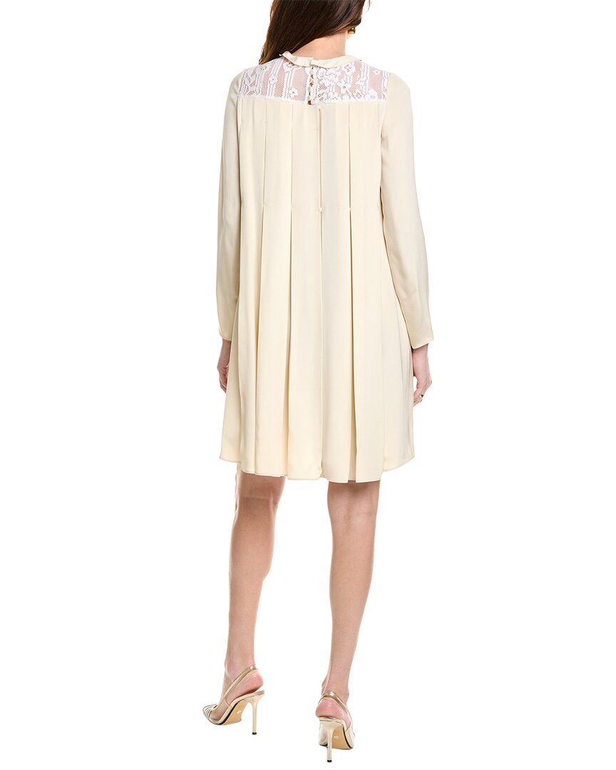 Valentino Pleated Shift Dress