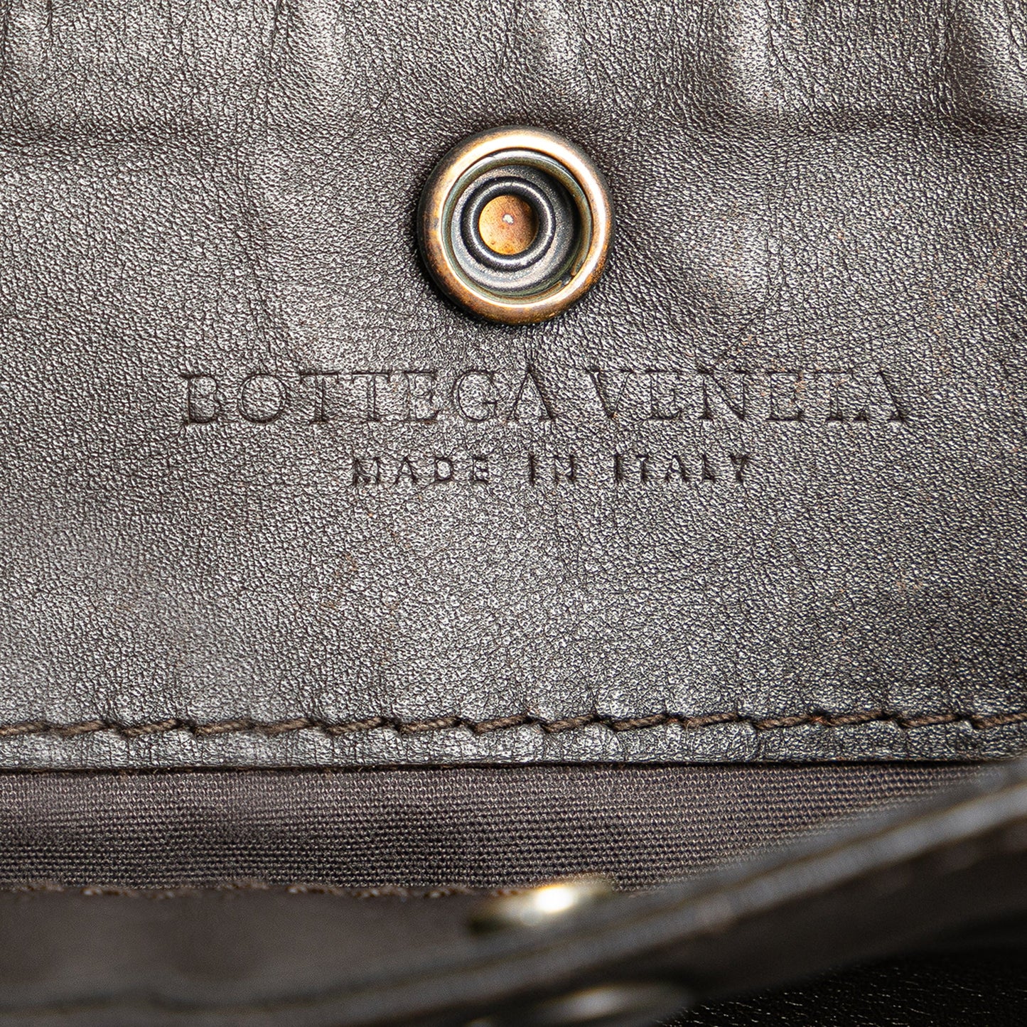 Brown Bottega Veneta Leather Intrecciato Crossbody