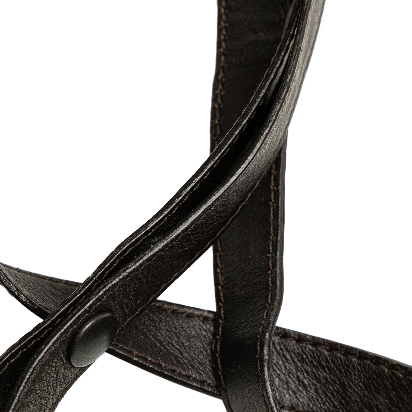 Brown Bottega Veneta Leather Intrecciato Crossbody