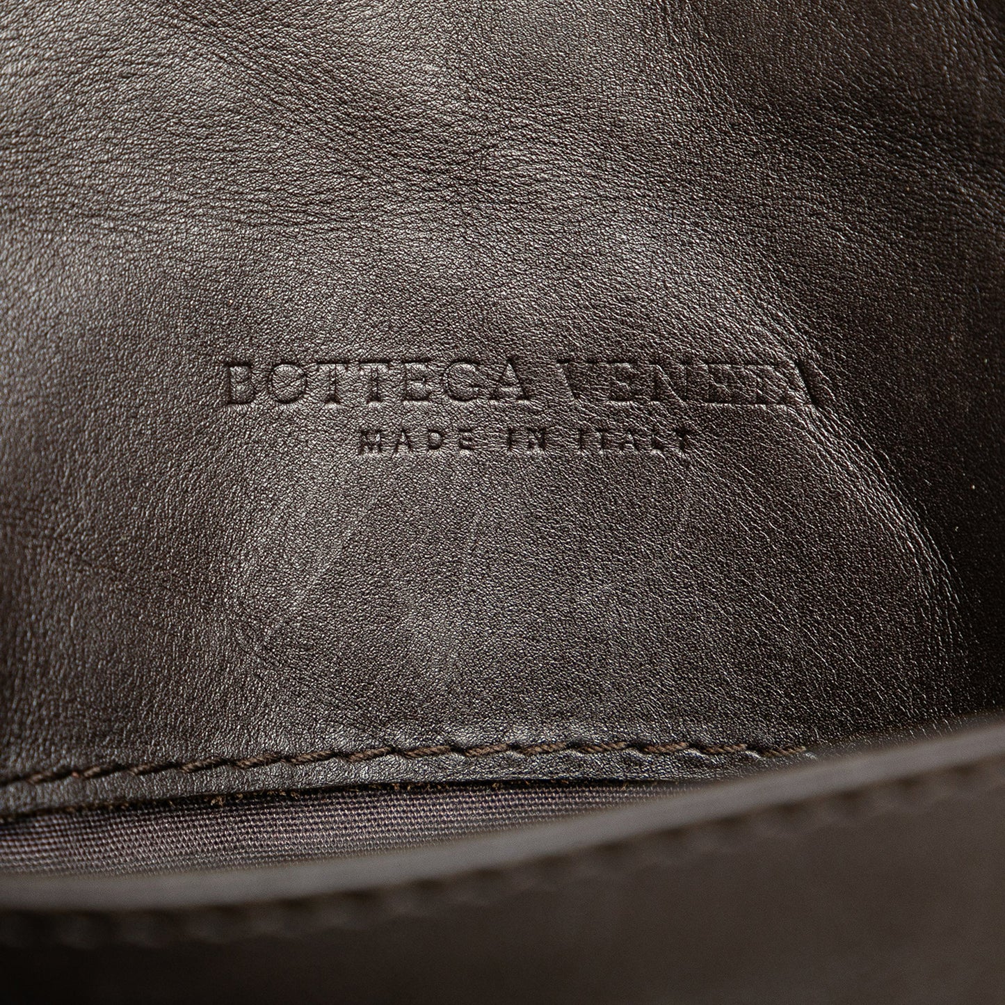 Brown Bottega Veneta Leather Intrecciato Crossbody