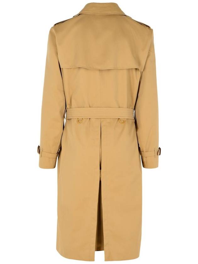 Burberry Long Kensington Heritage Trench Coat Honey