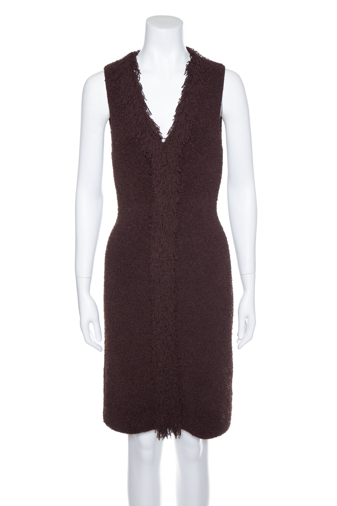 Bottega Veneta Brown Sleeveless Dress SZ S