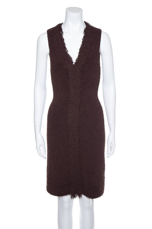 Bottega Veneta Brown Sleeveless Dress SZ S