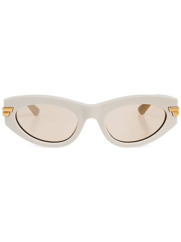 Bottega Veneta Bottega Veneta Sunglasses With Case, Women's, Grey