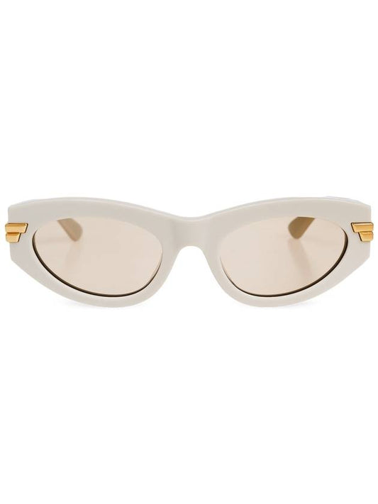 Bottega Veneta Bottega Veneta Sunglasses With Case, Women's, Grey