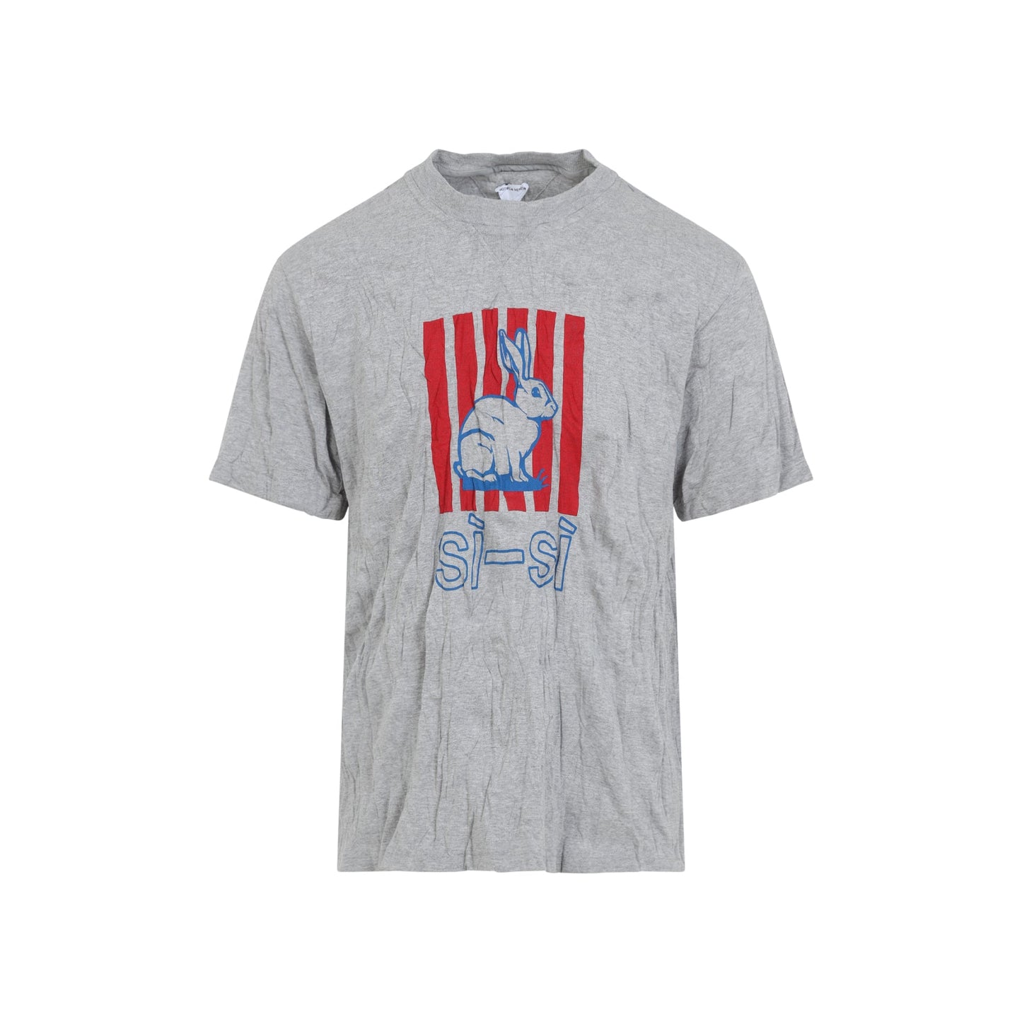 Bottega Veneta Crushed Cotton Si-Si T-Shirt Men