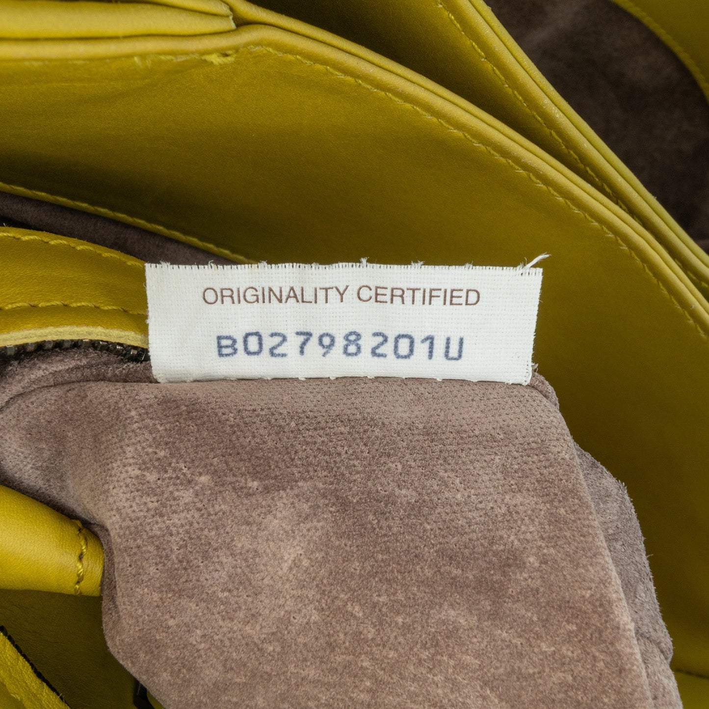 Yellow Bottega Veneta Small Intrecciato Roma Satchel