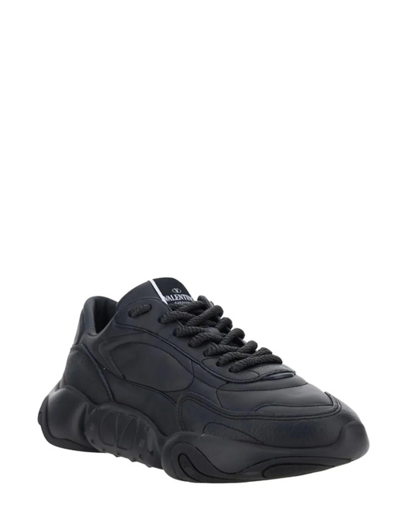 Valentino Open Sneakers Black 7 Black