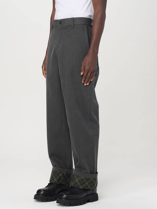 Burberry Cotton Carpenter Straight Pants Black