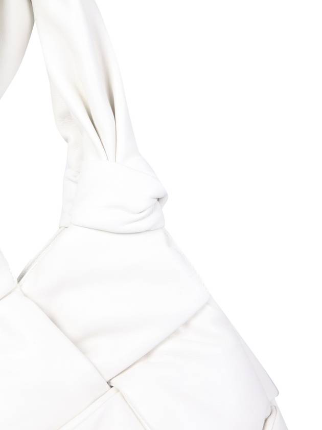 Bottega Veneta Padded Rock Shoulder Bag White