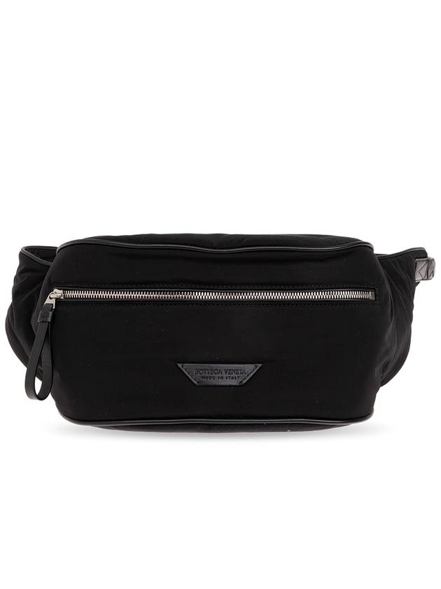 Bottega Veneta Bottega Veneta Belt Bag With Logo, Men's, Black