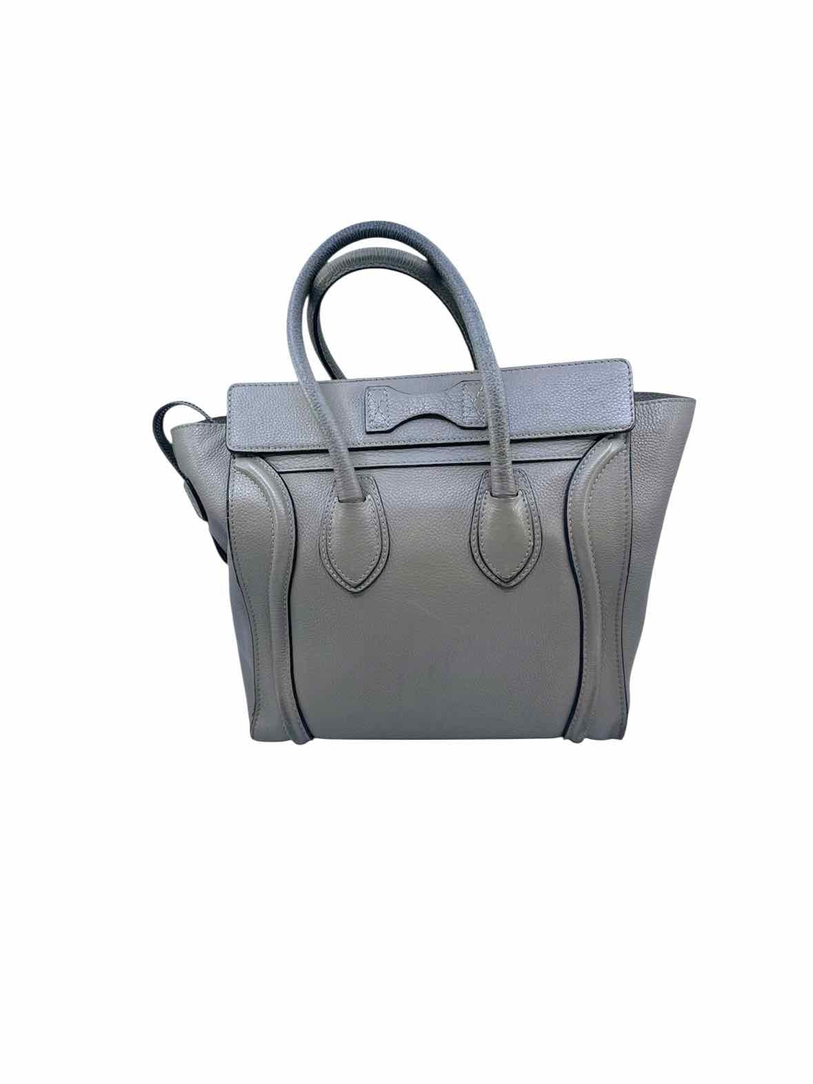 CELINE Beige Leather Handbag