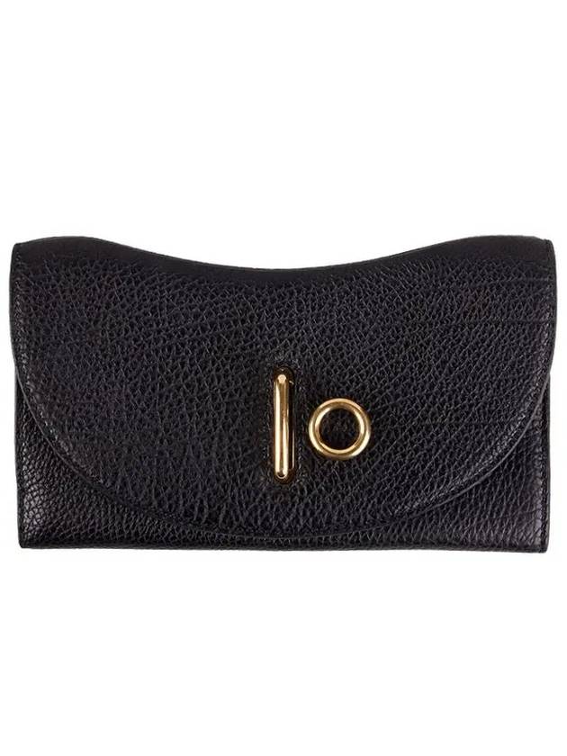 Burberry Rocking Horse Leather Medium Wallet Black