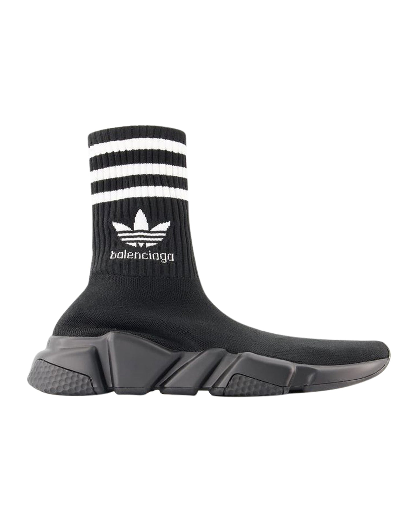 Speed Lt Adidas Sneakers - Balenciaga - Black/Logo White