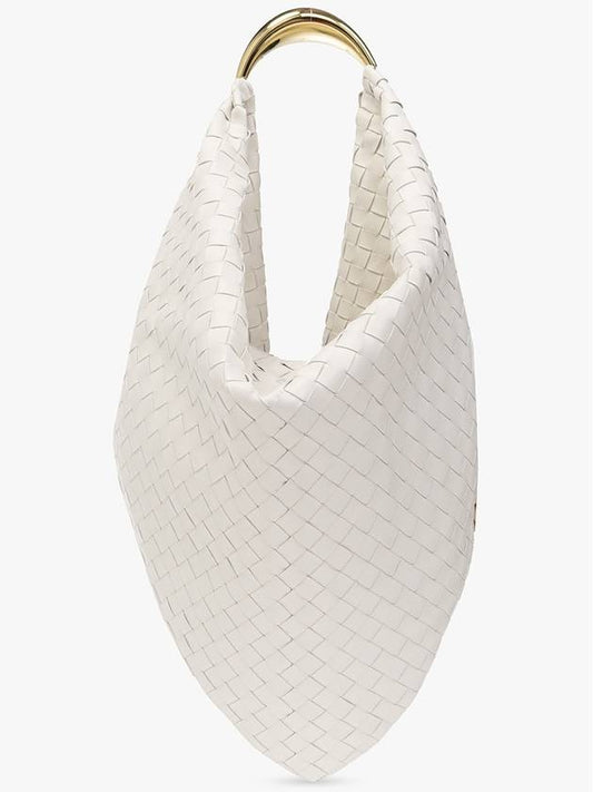Bottega Veneta Bottega Veneta ‘Foulard’ Shoulder Bag, Women's, White