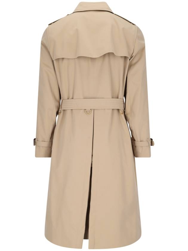 Burberry Long Kensington Heritage Trench Coat Honey