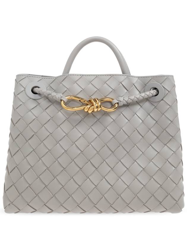 Bottega Veneta Bottega Veneta Shoulder Bag Andiamo Small, Women's, Grey