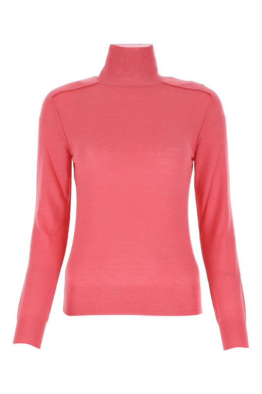 Bottega Veneta Women Dark Pink Cashmere Sweater