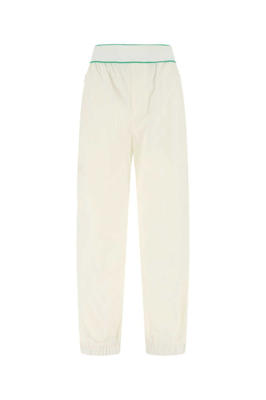 Bottega Veneta Women White Nylon Pant
