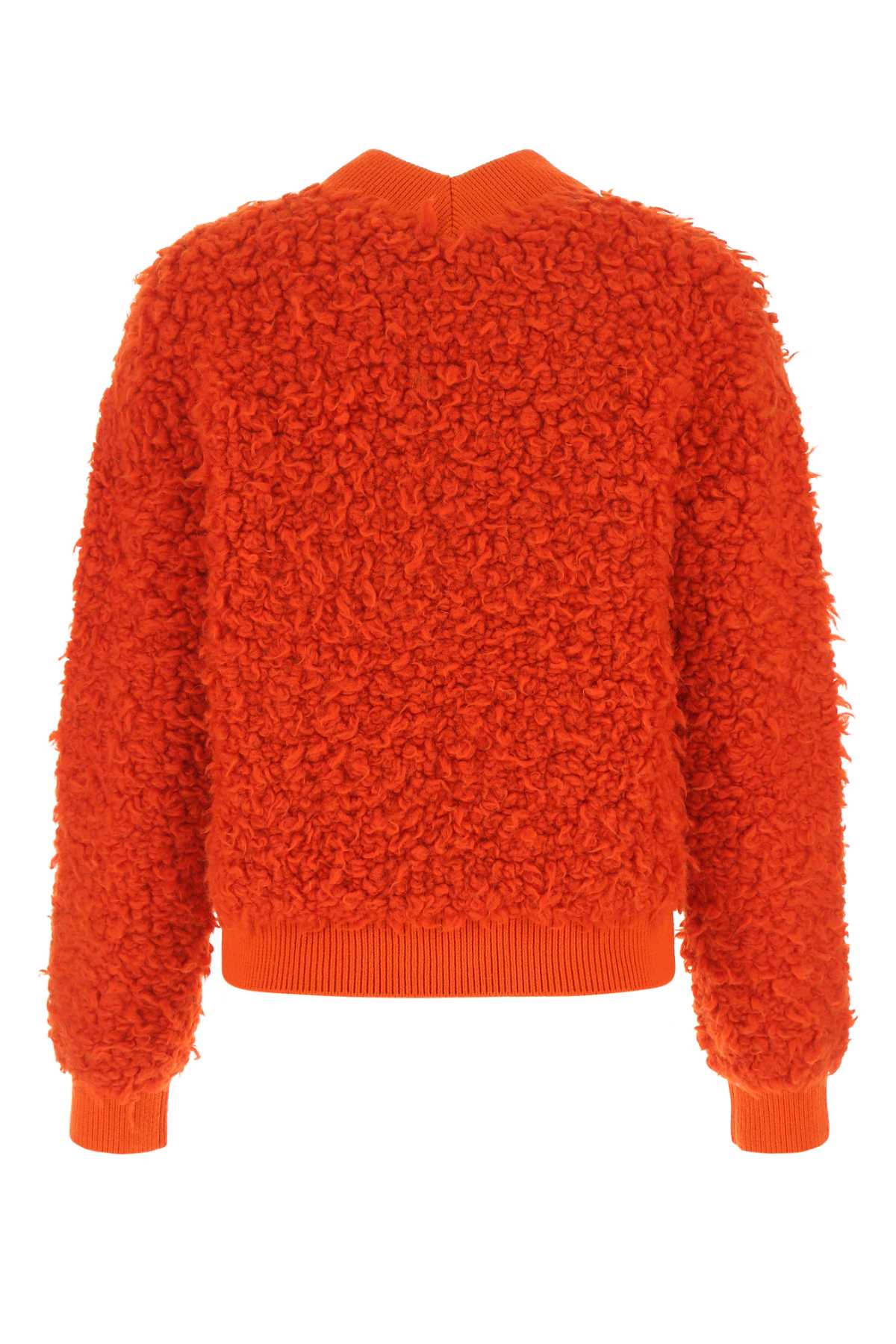 Bottega Veneta Women Red Boucle Sweater