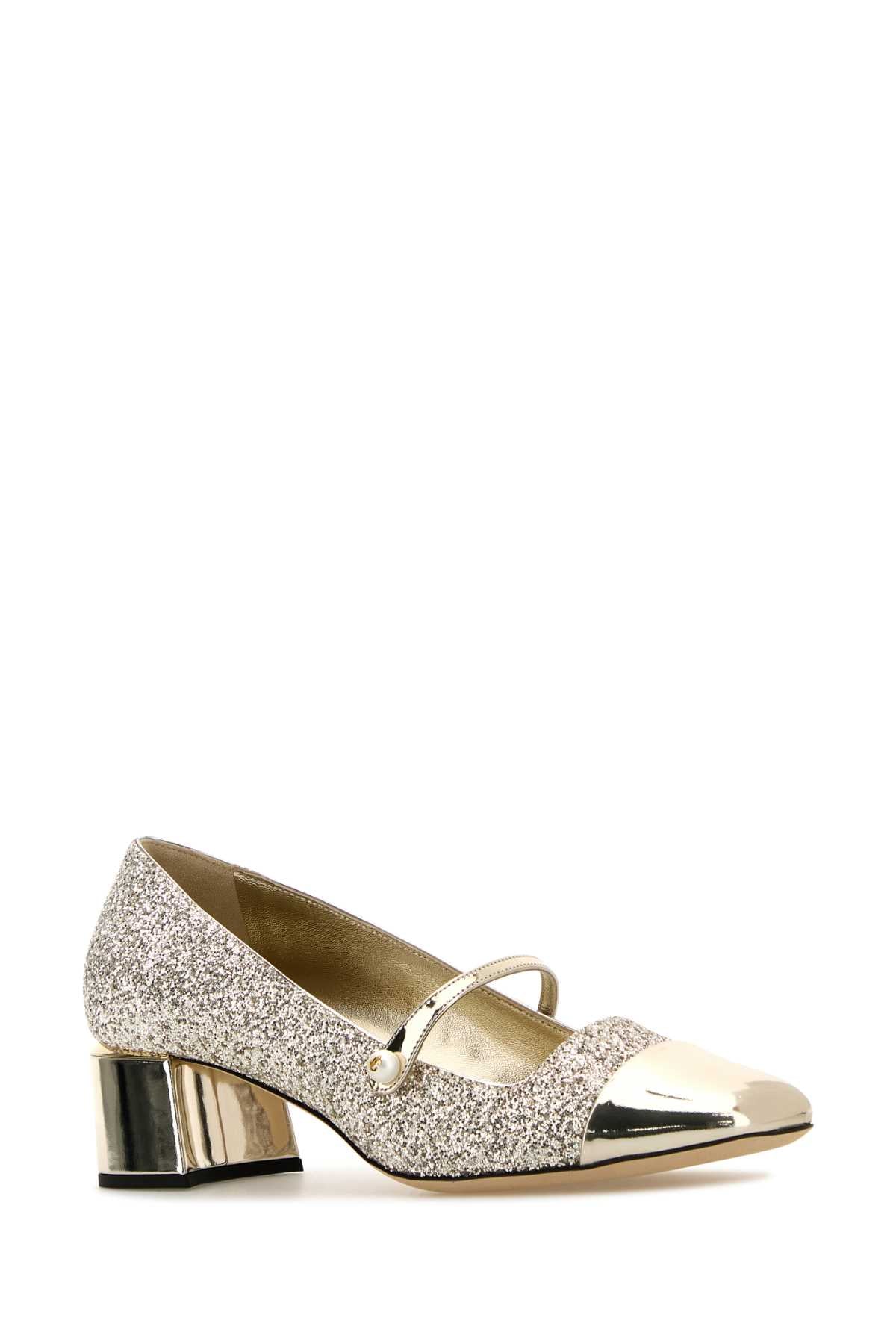 Jimmy Choo Women Embellished Leather Elisa 45 Pumps