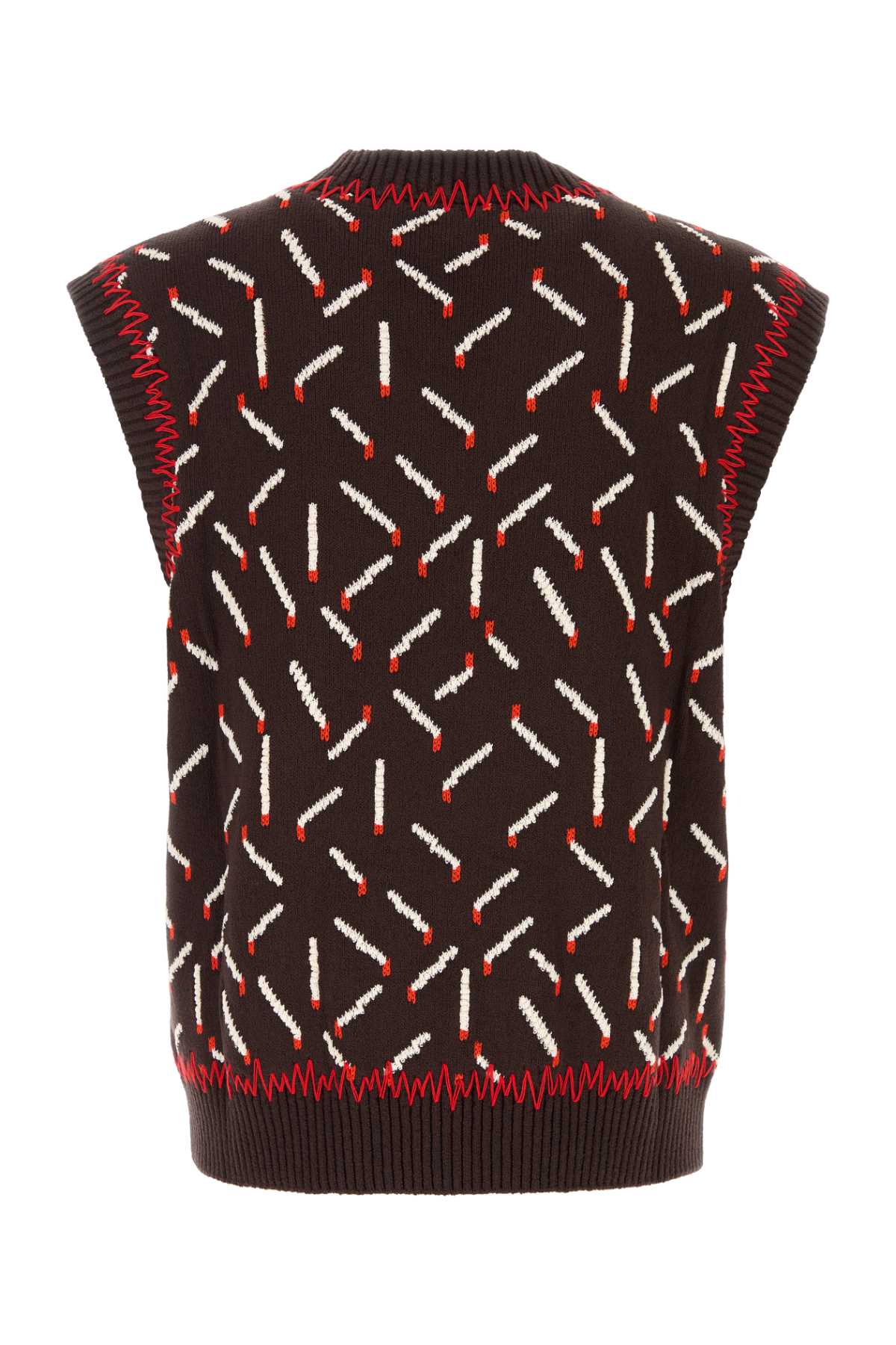 Bottega Veneta Men Embroidered Jacquard Vest