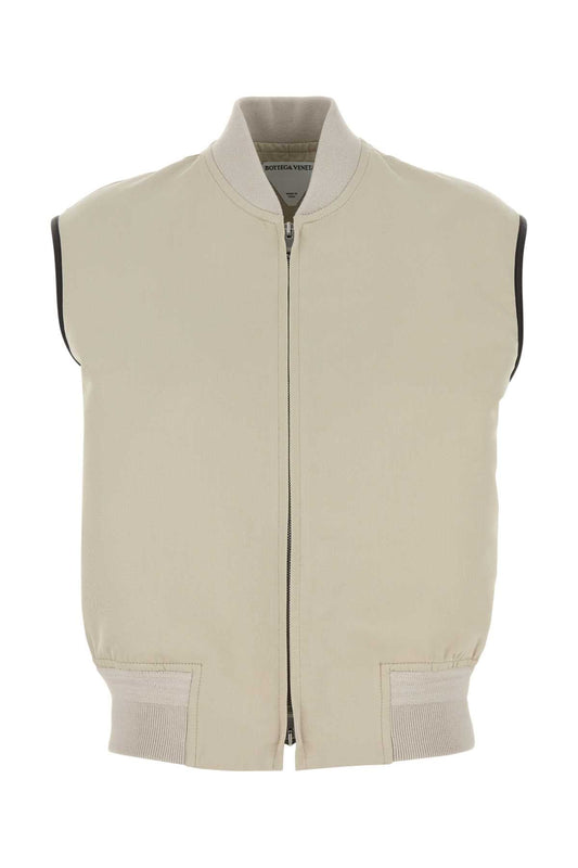 Bottega Veneta Women Sand Twill Vest