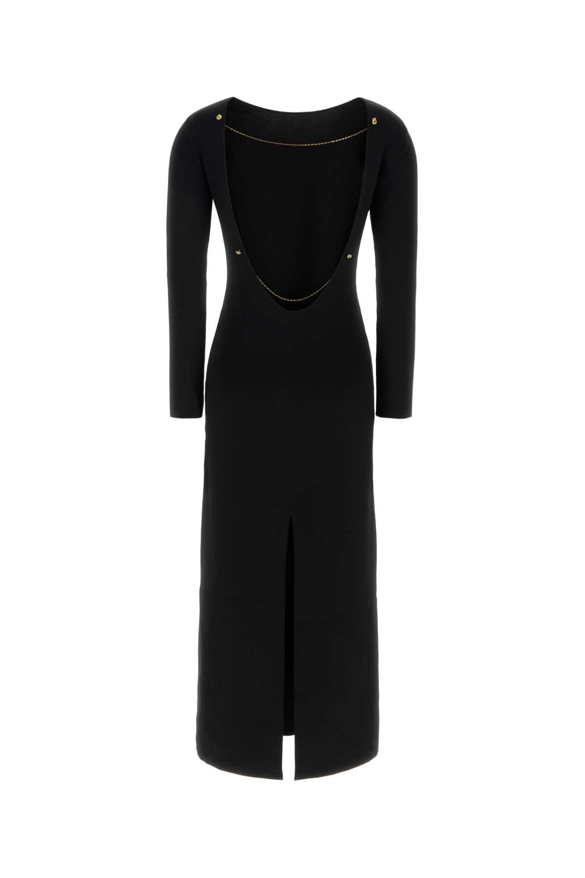 Bottega Veneta Women Black Viscose Dress