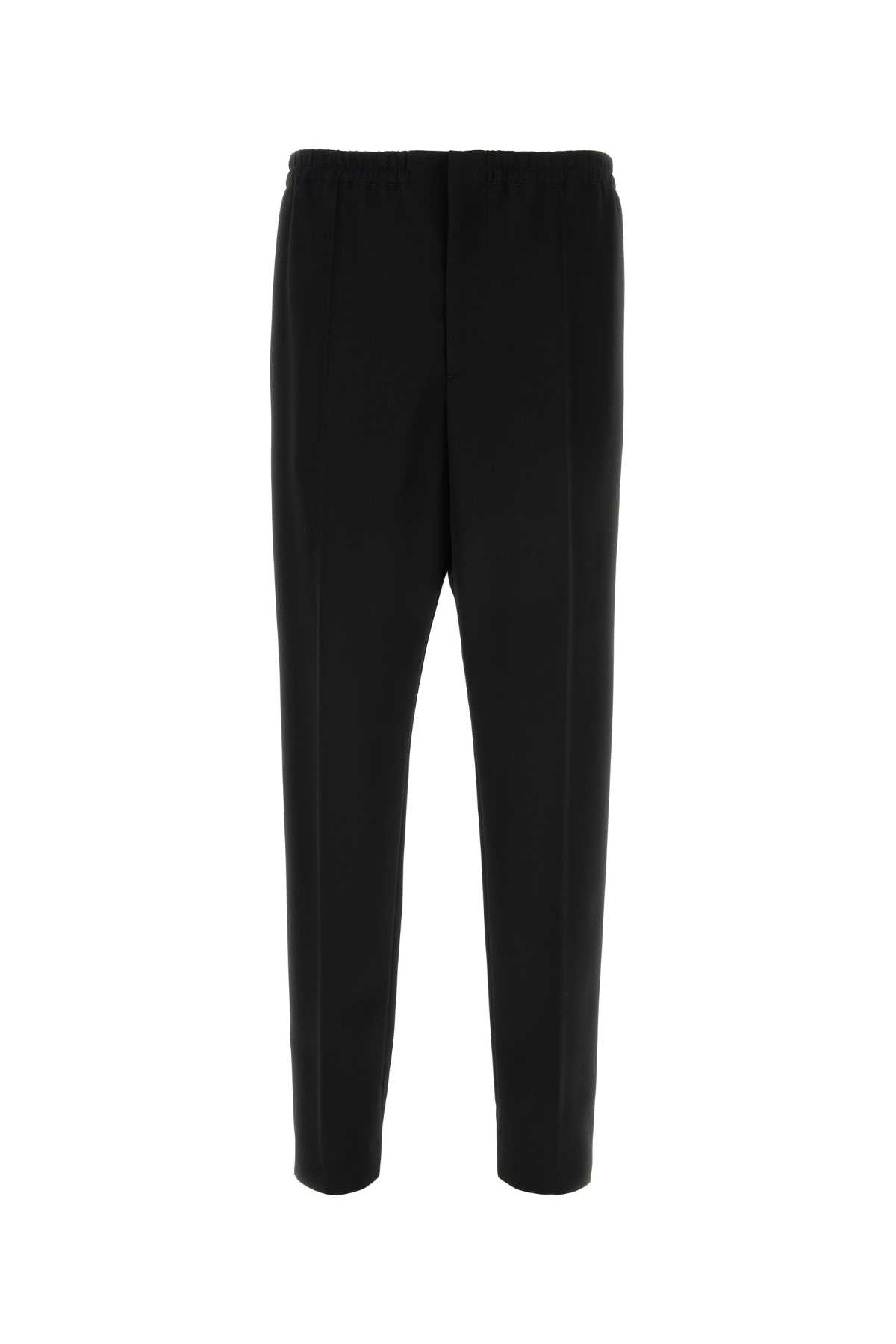 Bottega Veneta Men Black Wool Pant