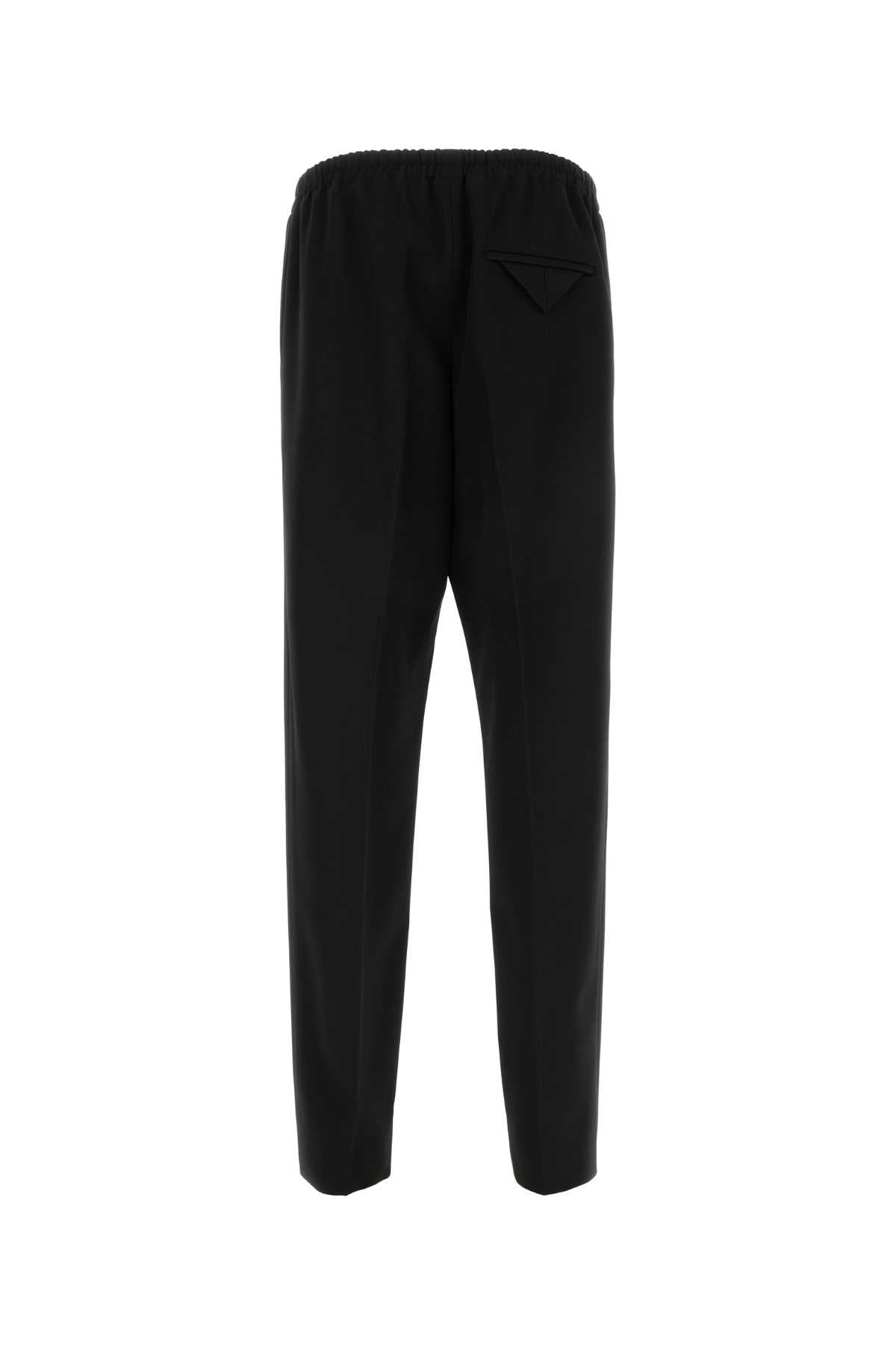 Bottega Veneta Men Black Wool Pant
