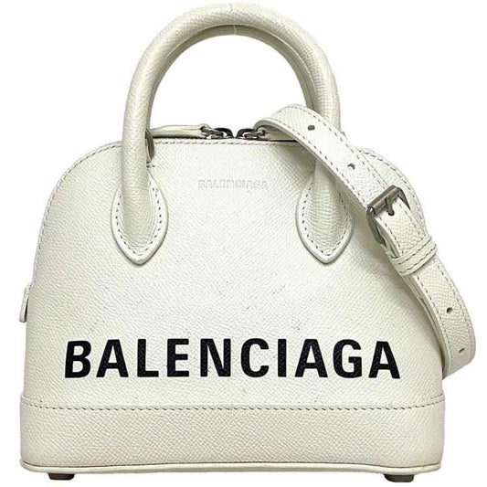 Balenciaga Sac Ville en cuir noir