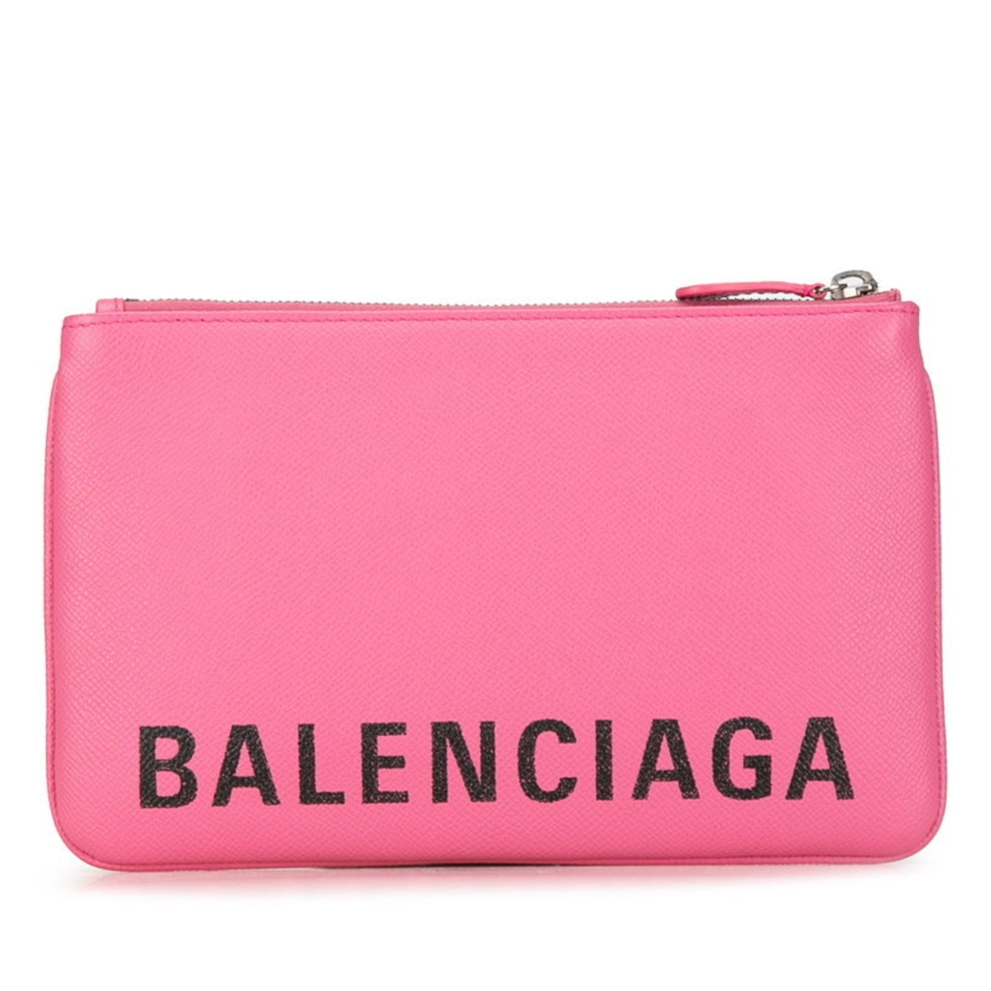Balenciaga Sac Ville en cuir rose