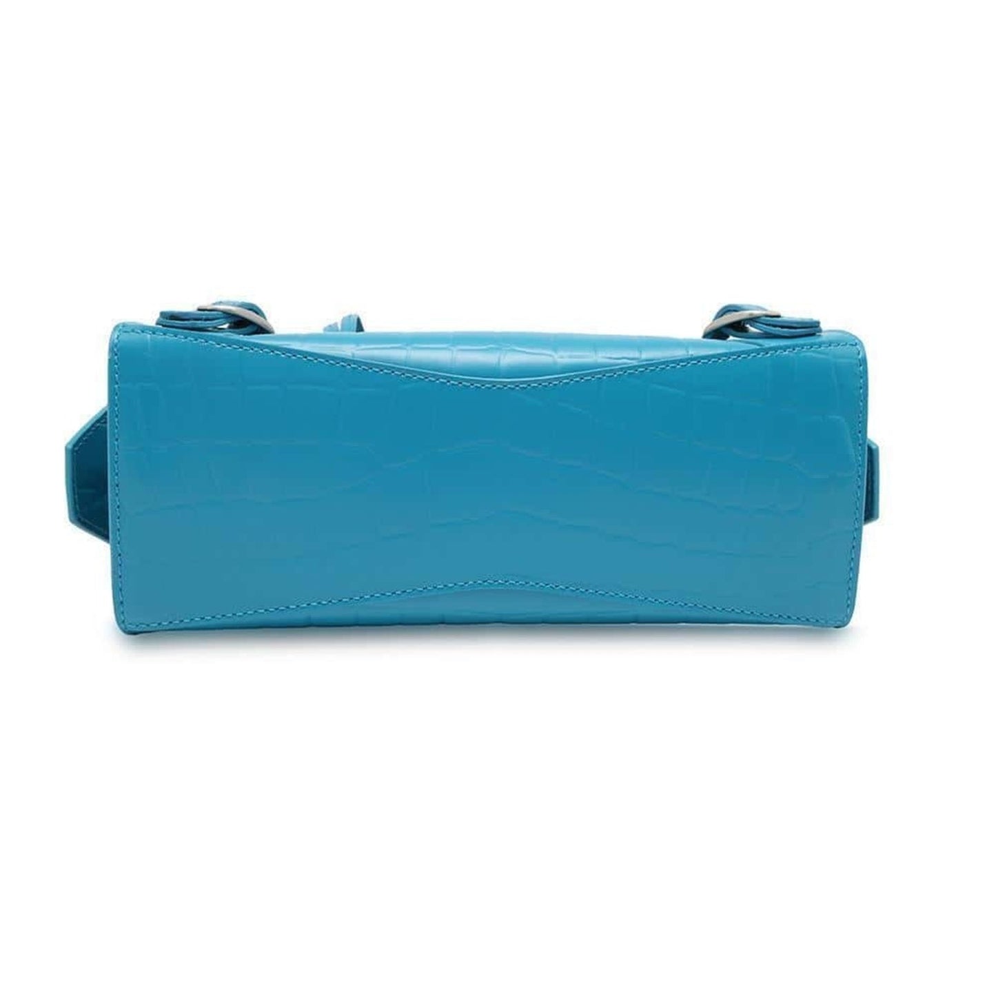 Balenciaga Sac City en cuir bleu