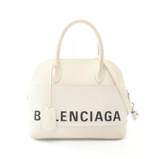 Balenciaga Sac Ville en cuir noir