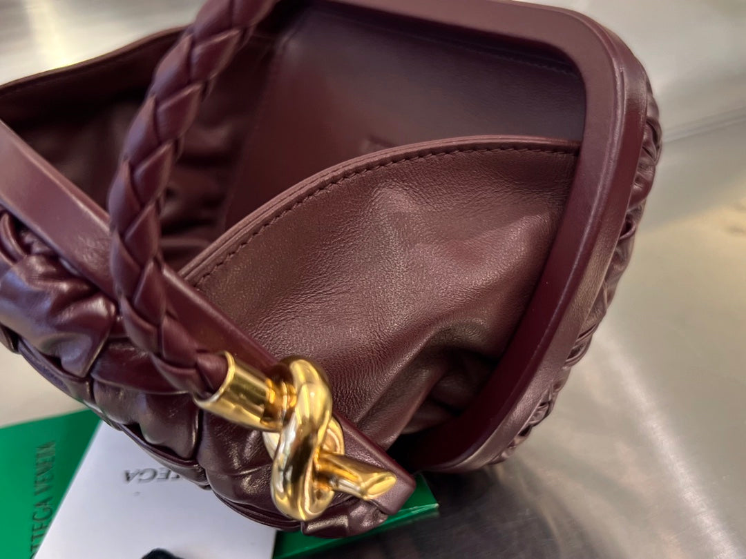 Bottega Veneta KNOT 20 IN BAROLO LAMBSKIN WITH CHAIN