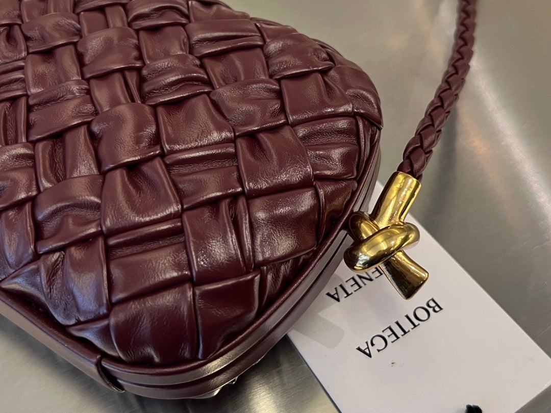 Bottega Veneta KNOT 20 IN BAROLO LAMBSKIN WITH CHAIN