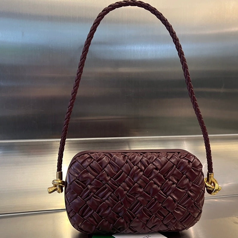 Bottega Veneta KNOT 20 IN BAROLO LAMBSKIN WITH CHAIN