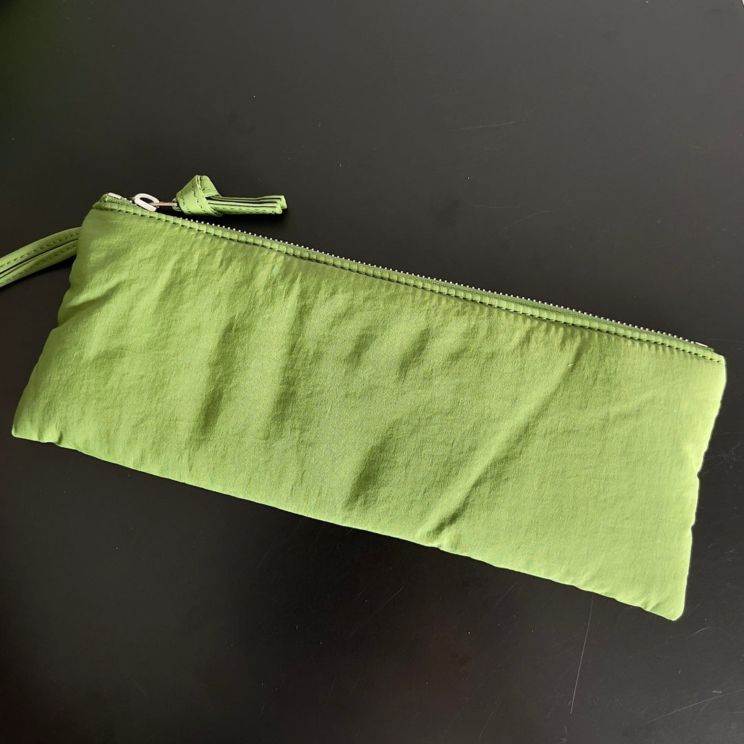 Bottega Veneta BV CASSETTE 32 BAG IN GREEN FERN POLYAMIDE