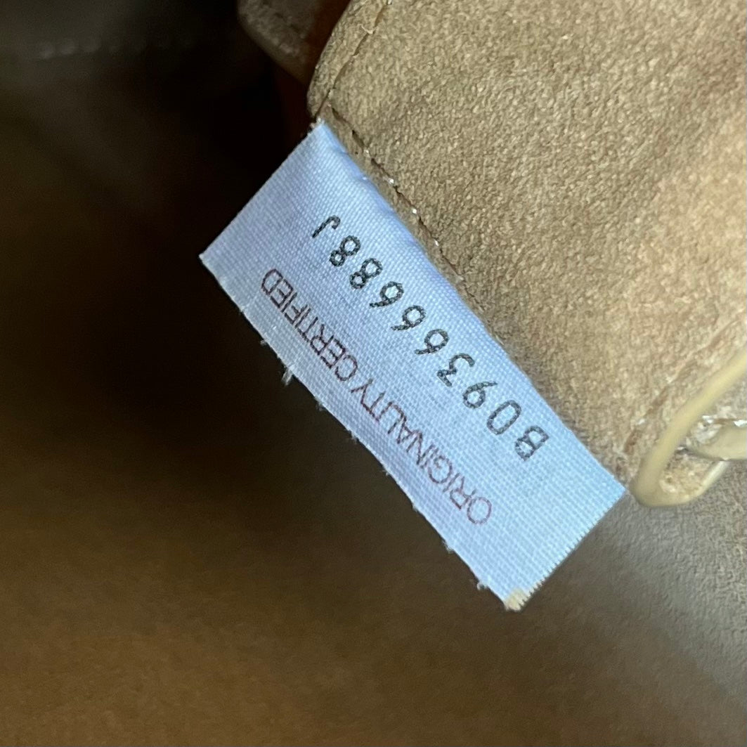 Bottega Veneta SMALL 26  BROWN BAG KRAFT CALFSKIN