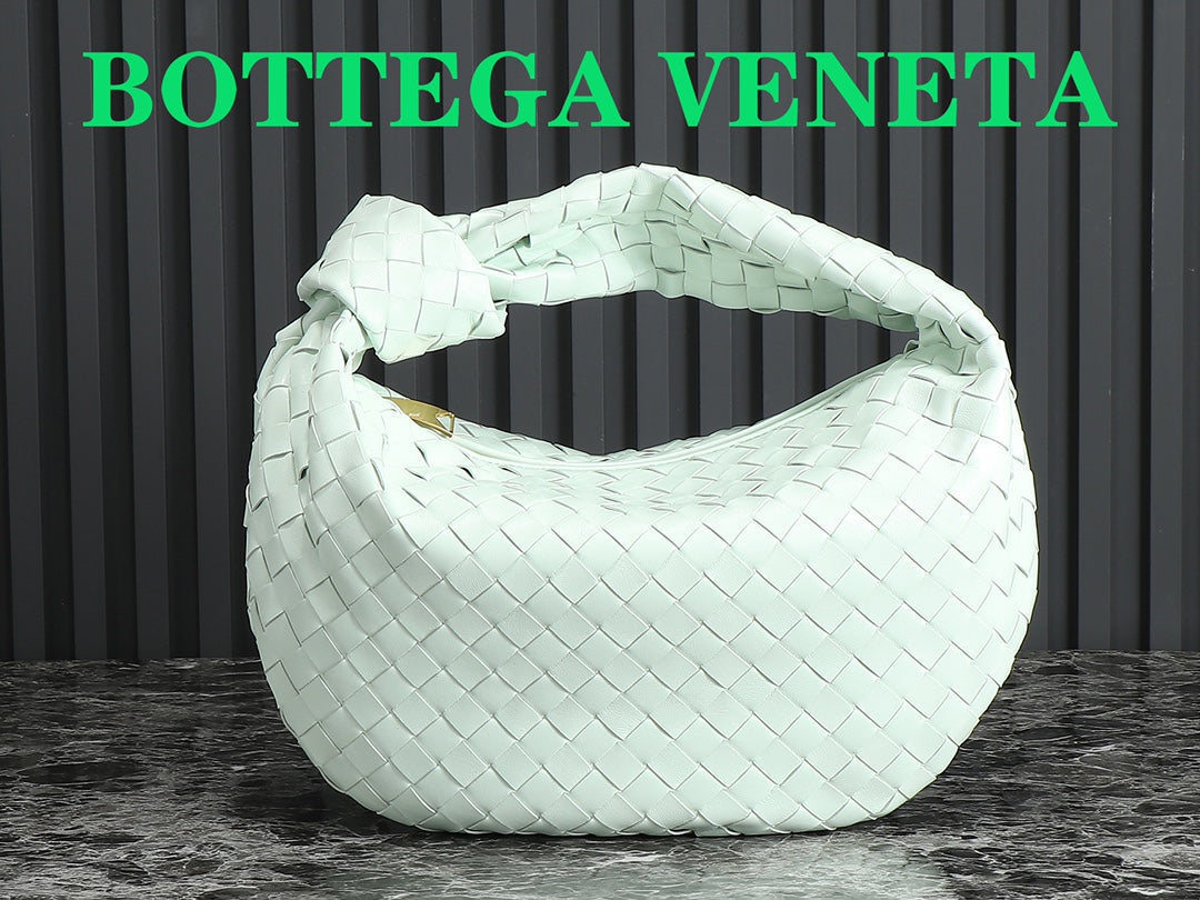 Bottega Veneta bv teen jodie 36cm light cloud blue lambskin