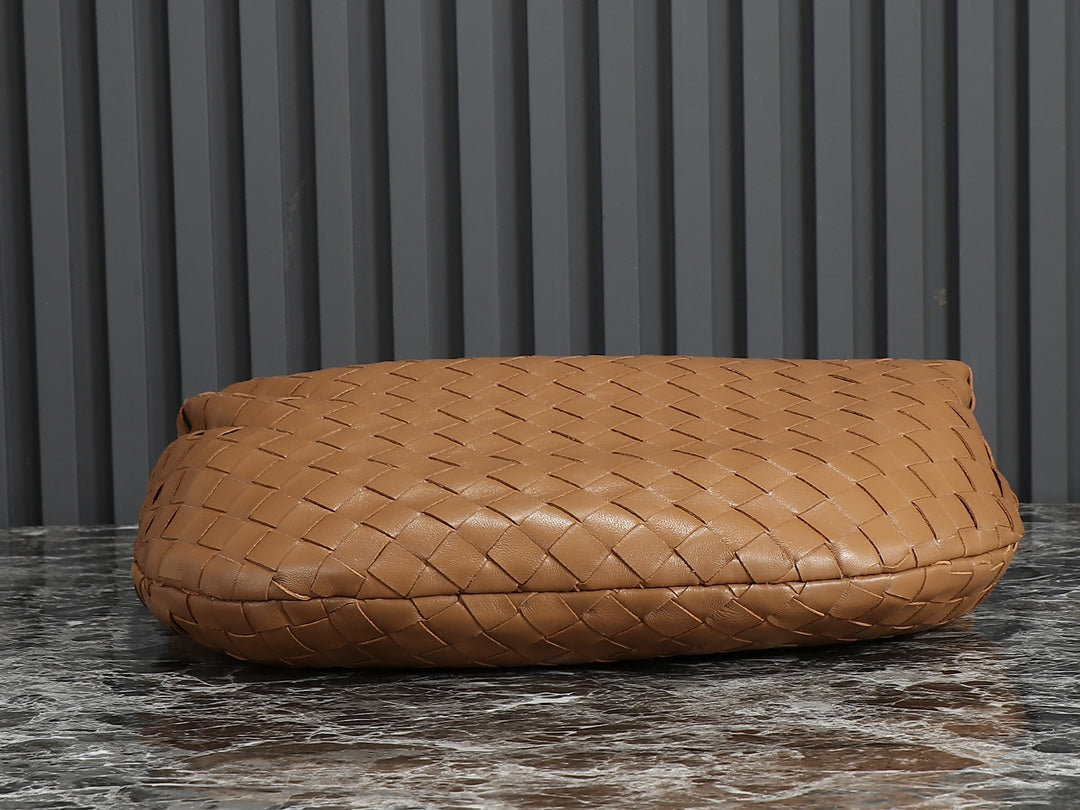 Bottega Veneta bv teen jodie 36cm brown lambskin