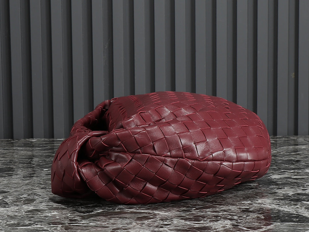 Bottega Veneta bv teen jodie 36cm burgundy lambskin