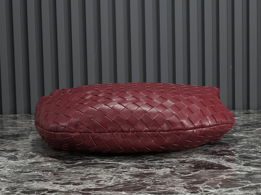 Bottega Veneta bv teen jodie 36cm burgundy lambskin