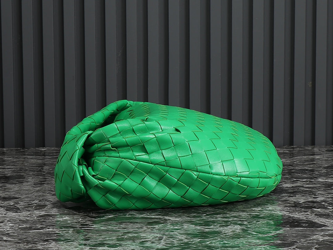 Bottega Veneta bv teen jodie 36cm green lambskin
