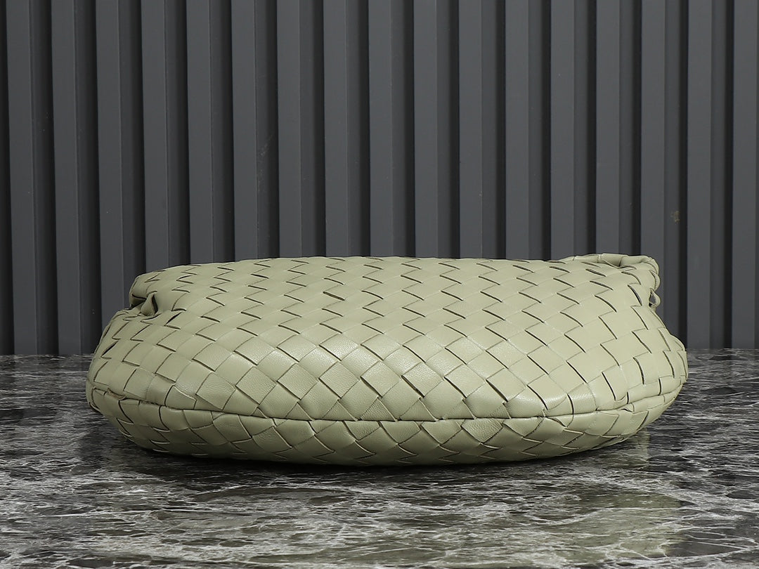 Bottega Veneta bv teen jodie 36cm khaki lambskin